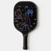 電子ゲームの滝 ピックルボールラケット (裏面)