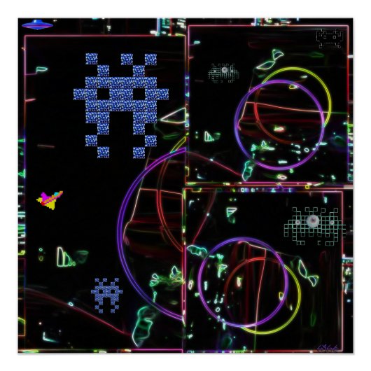 電子ゲームの滝 ポスター (正面)