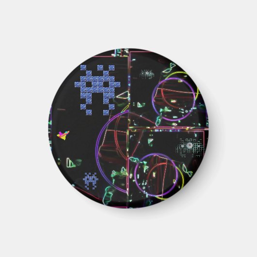 電子ゲームの滝 マグネット (正面)