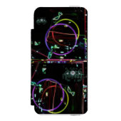 電子ゲームの滝 INCIPIO iPhoneウォレットケース (フォリオ 正面)