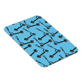 電子スクーター模様 マグネット (右側)