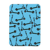 電子スクーター模様 マグネット (縦)