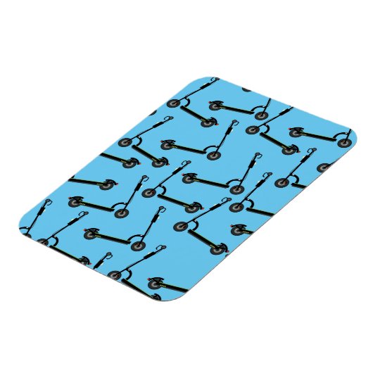 電子スクーター模様 マグネット (左側)