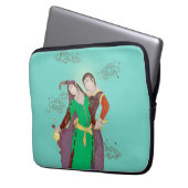 電子スタイリッシュバッグ ラップトップスリーブ (正面左)