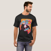 電子タバコのドクロツアー Tシャツ (正面フル)