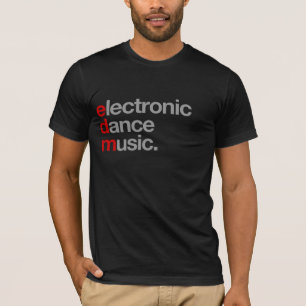 電子ダンス音楽 Tシャツ