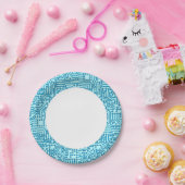 電子デジタル回路基板 ペーパープレート (パーティー)