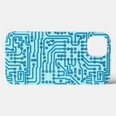 電子デジタル回路基板 Case-Mate iPhoneケース (裏面 (横))