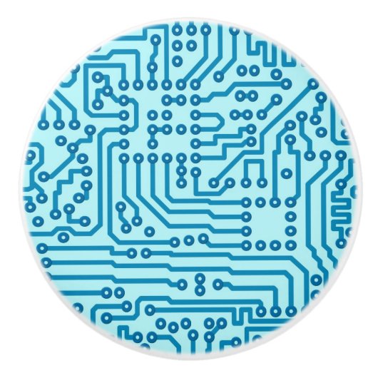 電子デジタル回路板 セラミックノブ (正面)