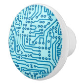 電子デジタル回路板 セラミックノブ (右)