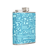 電子デジタル回路板 フラスク (右)