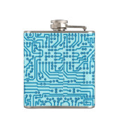 電子デジタル回路板 フラスク (裏面)