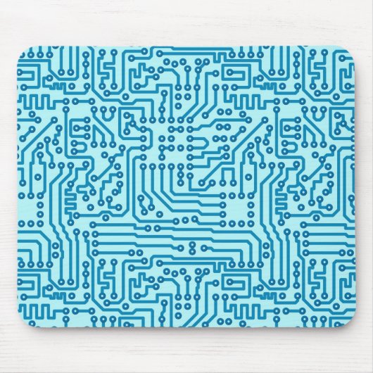 電子デジタル回路板 マウスパッド (正面)