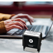 電子デポジット署名自筆スタンプ セルフインキングスタンプ