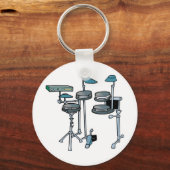 電子ドラムセット キーホルダー (正面)