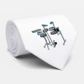 電子ドラムセット ネクタイ (ロール)