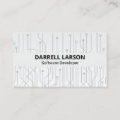 電子ノード | 回路 名刺 (正面)