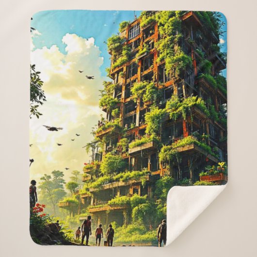 電子バッグ シェルパブランケット (正面)