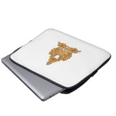 電子バッグ ラップトップスリーブ (正面下部)