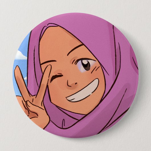 電子バッグ 缶バッジ (正面)