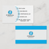 電子ビジネスカード 名刺 (正面/裏面)