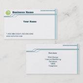 電子ビジネス 名刺 (正面/裏面)