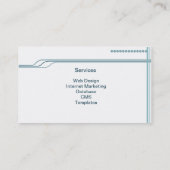 電子ビジネス 名刺 (裏面)