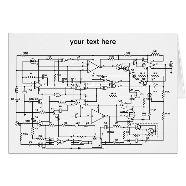 電子プロジェクト (正面横)