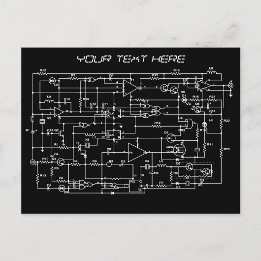 電子プロジェクト ポストカード (正面)
