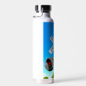 電子ベル付き踏切 ウォーターボトル (右面)