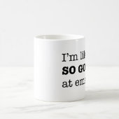 電子メールでそうよい コーヒーマグカップ (中央)