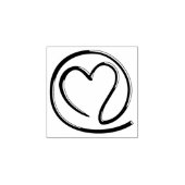 電子メールを送信 – ハートデザイン+アイディア ラバースタンプ (インプリント)