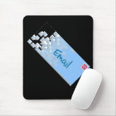 電子メールマウス マウスパッド (マウス)