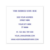 電子メール電話Webサイトアドレススタンプテンプレート セルフインキングスタンプ (デザイン)