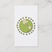 電子リサイクルの環境にやさしい名刺 名刺 (裏面)