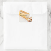 電子レンジのシールに入ったパン スクエアシール (バッグ)