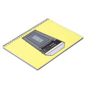 電子レンジの漫画イラスト ノートブック (左側)