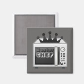 電子レンジ料理長 マグネット (正面/裏面)