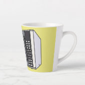 電子レンジ漫画イラストレーション カフェラテマグ (右)