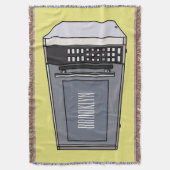 電子レンジ漫画イラストレーション スローブランケット (正面縦)
