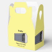 電子レンジ漫画イラストレーション フェイバーボックス (オープン)