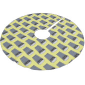 電子レンジ漫画イラストレーション ブラッシュドポリエステルツリースカート (アングル)