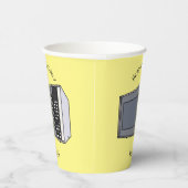 電子レンジ漫画イラストレーション 紙コップ (右)