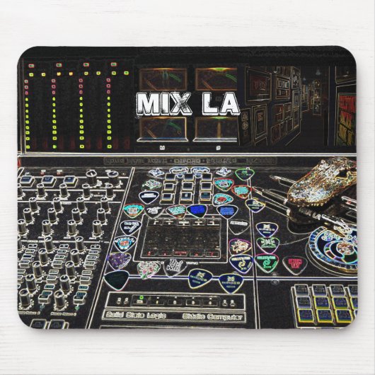 電子一突き マウスパッド (正面)