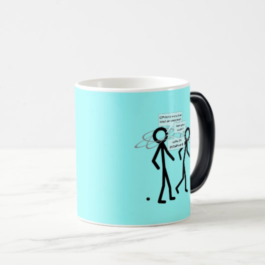 電子冗談-オタクのユーモア--を失います モーフィングマグカップ (正面右)