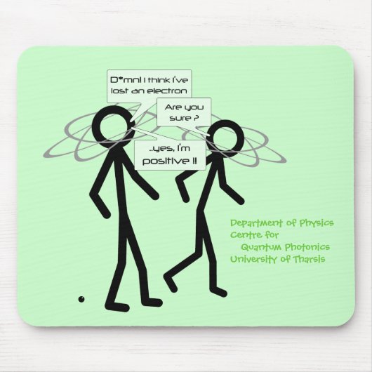電子冗談- mousepad --を失います マウスパッド (正面)