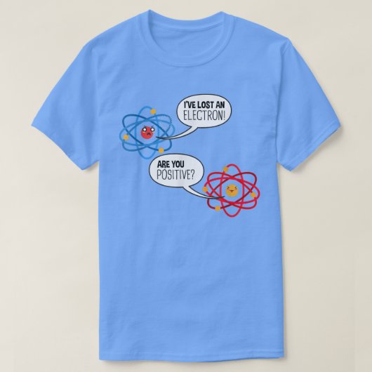 電子原子科学Pun化学物理学会 Tシャツ (デザイン正面)