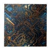 電子回路タイル タイル (正面)