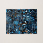 電子回路パズル ジグソーパズル (横)