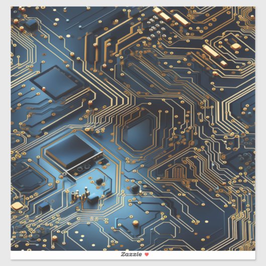 電子回路ビニールシール シール (シート)